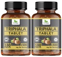 Triphala Tablet 180 TABLETS, Blend Of Amalaki, Haritaki, Bibhitaki (Pack of 2)