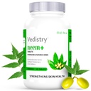 Vedistry Ayurvedic Neem+ Tablets for Skin & Blood Purifier with Neem & Piperine | Promotes Clear Healthy Skin, Reduces Acne, Allergies, Anti-Bacterial and Anti-Viral Formula | Helps in Full Body Detox, Immunity Booster & Overall Wellness – 60 Tablets (Pack of 1)