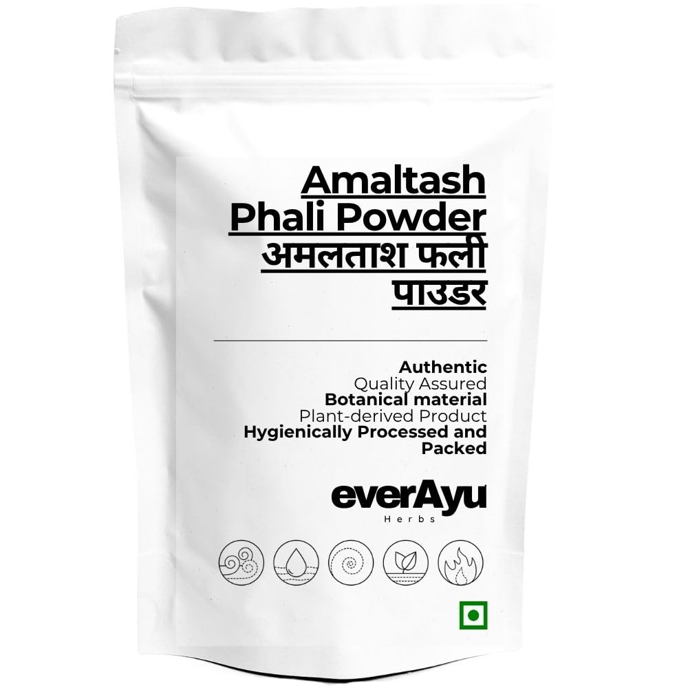 Amaltas Phali Powder 50gm – Amaltaas Fali | Amalatash Phali | Natural Herbal Churna | Cassia fistula Pod Powder | 50gm Pack
