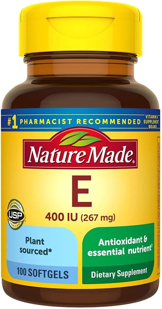 ネイチャーメイドビタミンE 400 I.U. Softgels 100 ea (パッケージ 2)