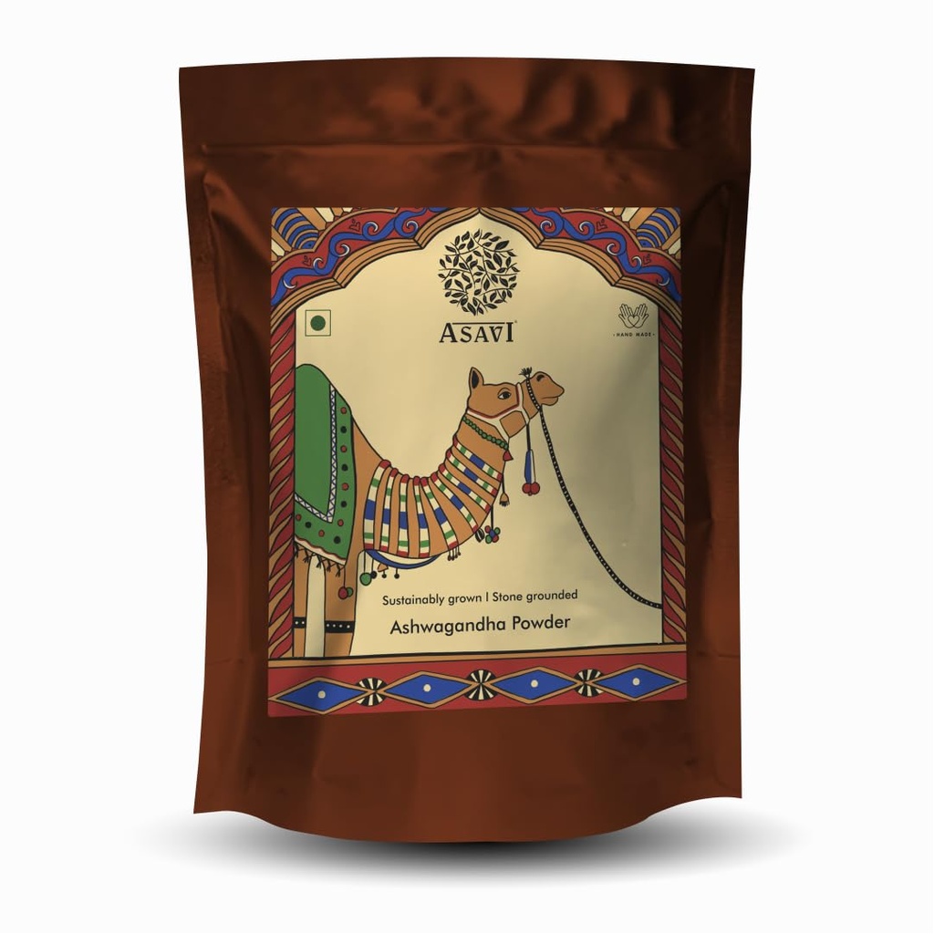 Ashwagandha Powder I Stone Crushed I Pure and Potent I No Chemicals or Additives I Pack of 1 (100 g)