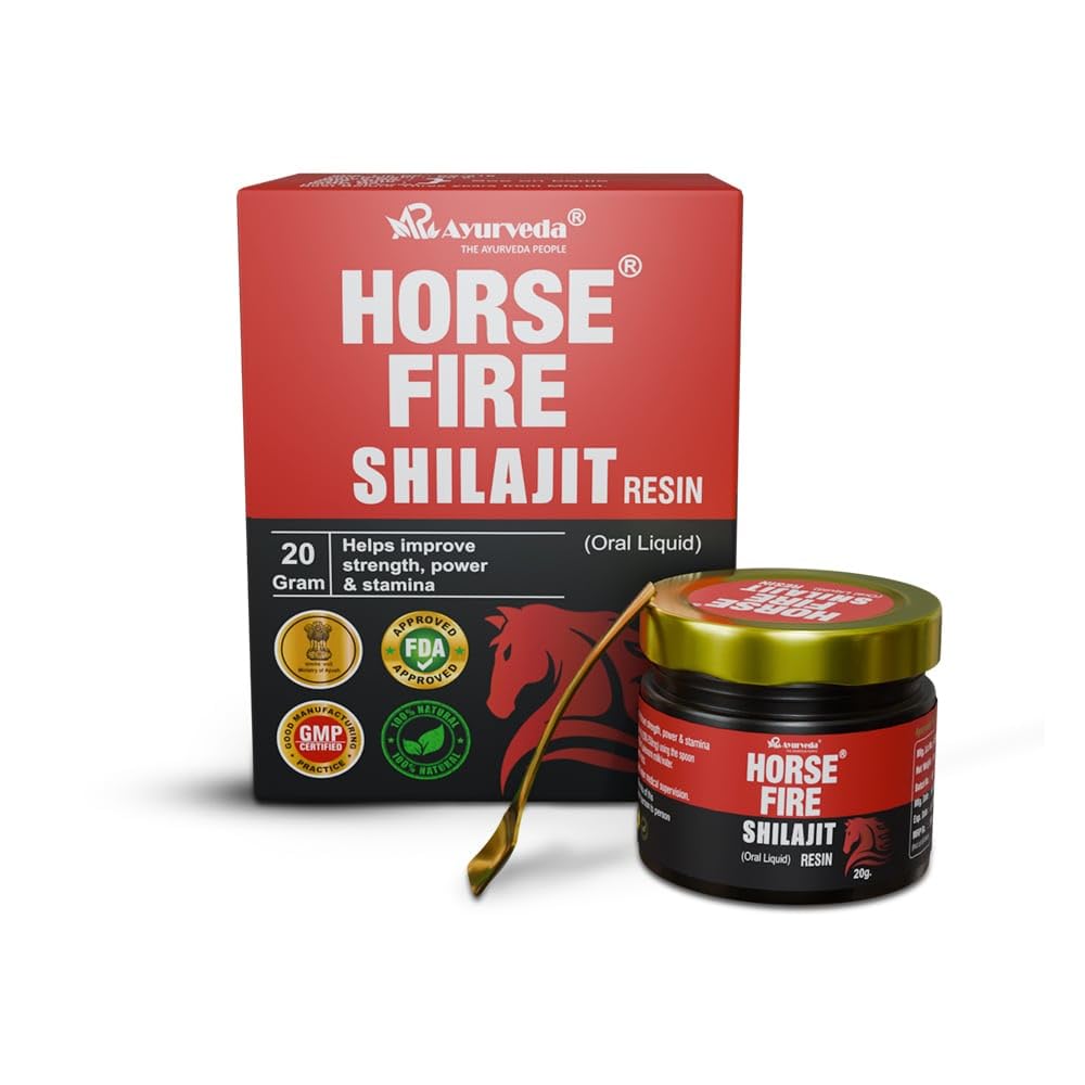 Shilajit Resin | Shilajeet | Himaliyan Pure Shilajit Resin (20gm) With 80+ Trace Minerals & 80% Fulvic Acid | For Improve Strength, Power & Stamina |100% Pure & Authentic