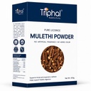 TRIPHAL Mulaithi Powder 200g | Edible Liquorice Powder/Yashtimadhu Churn/Atimadhuram Podi/Athimadhura Hittu | Natural and Pure | Preservative Free Mulethi Churna | For Health, Skin and Hair Care