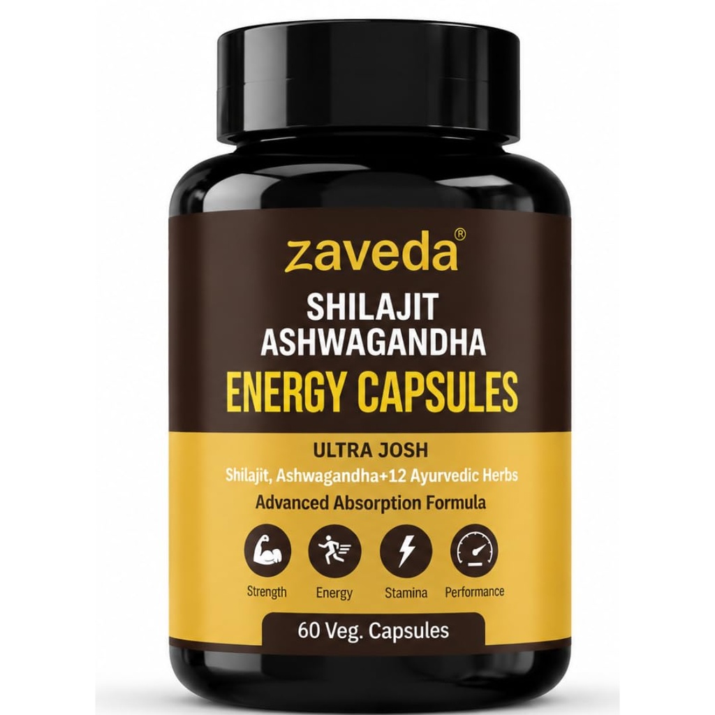 Shilajit Ashwagandha Kounch beej Safed Musli Capsules For Men