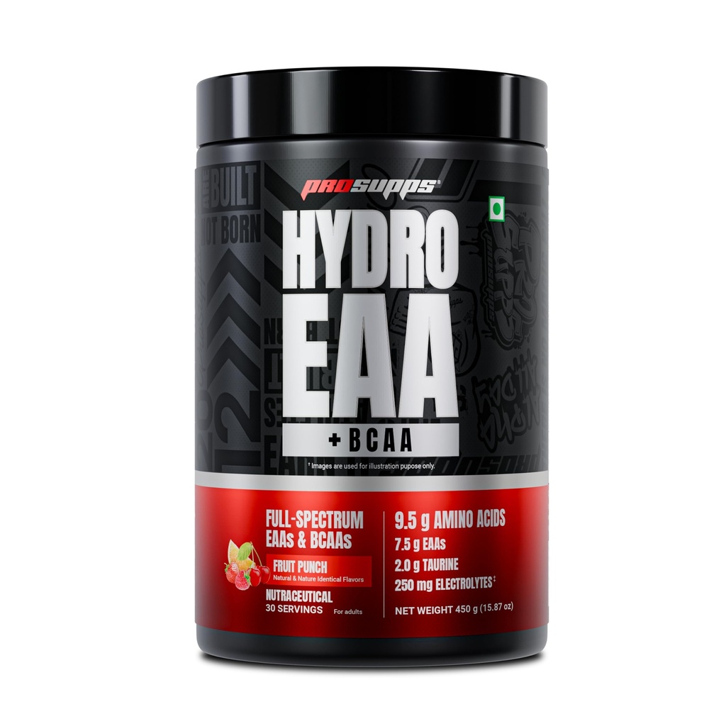 ProSupps Hydro EAA BCAA Fruit Punch Aminos & Electrolytes, 30 Servings