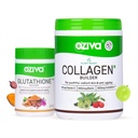 OZiva Plant Based Collagen Classic Supplement 250 g and OZiva Plant Based Glutathione Builder 60 Vegetarian Capsules