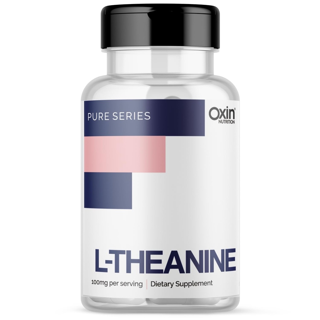 Oxin Nutrition L Theanine 100mg Capsules Pure Series 60 Capsules