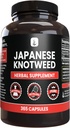 PURE ORIGINAL INGREDIENTS Japanese Knotweed, (365 kapsulak) Magnesium edo Rice Fillers, Always Pure, Lab Verified