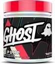 Ghost Pump Nitric Oxide אבקת, נטוי - 40 משרתים - סוכר & Stim-Free Pre-Workout תוספים - L-Citrulline, Arginine Nitrate & L-Glutathione - Soy & Gluten-Free, טבעוני