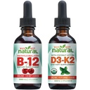Why Not Natural Organic Vitamin B12 and Vitamin D3 K2 Liquid Drops