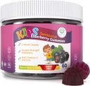 Purify Життя Цукор-Free Kids Elderberry Gummies з вітаміном С та цинком – Щоденне імміграційне доповнення для дітей, Sambucus Antioxidant, Vegan, 60 Ct