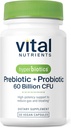 Hyperbiotika Vital Nutrients Prebiotic och Probiotic för kvinnor och män | 60 miljarder CFU | Pre och Probiotics stöder Digestive Health, Constipation, Diarrhea, Gas & Bloating * | 30 Vegan kapslar