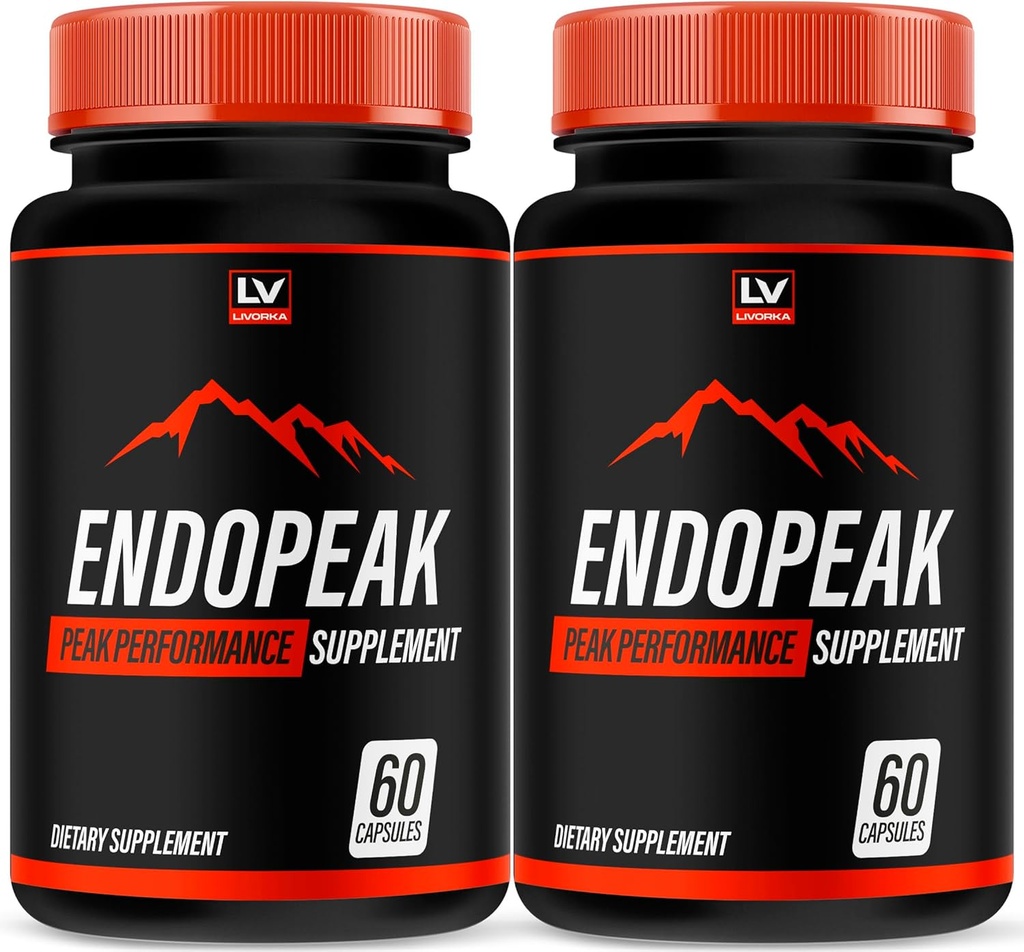 LIVORKA (2 Pack) Endopeak - Endopeak meestele, Endopeak pillid, Endopeak kapslid, Endopeak Mees Performance, Endopeak Supplement, Endopeak Reviews, Endopeak Mees Pills, 120 kapslit 2 kuud