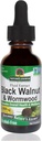 Natures svar Black Walnut och Wormwood 1 oz 30mL 200mg. Extract, Liquid, främjar matsmältning, grönsaksglycerin och renat vatten