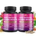 BMVINVOL 2 Pack Inositol Supplement-Myo-Inositol and D-Chiro Inositol Ideal 40:1 Ratio - Plus Berberine, Cinnamon, Ashwagandha+5 More-60 Day Supply