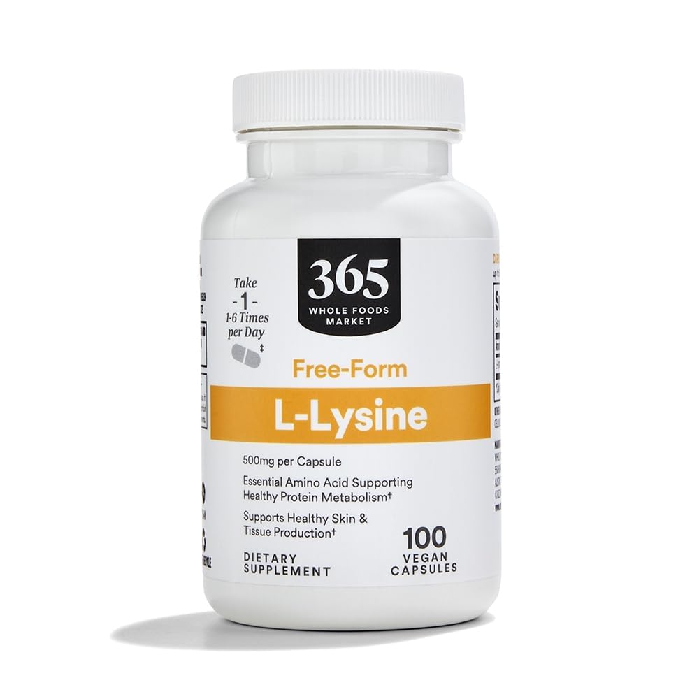 365 by Whole Foods Market, L-Lysine 500mg, 100 Count
