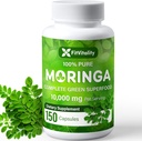 Moringa Capsules ® 124; 150 Capsules ® 124; Moringa Oleifera ® 124; 10,000mg ® 124; 100% Pure & Natural ® 124; Non- GMO ir Gluten Free Addition Bendrijoje