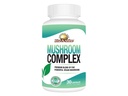 Rise-N-Shine Mushroom Complex Supplement for Clarity & Focus - Immune Support w/Lion’s Mane, Reishi, Mushroom, Chaga, Maitake & Shiitake Mushroom - 30 Day Supply - 30 Capsules