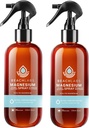 Magnesium Spray (2-Pack) - Ocean Sourced & 100% Canadian Made | Magnesium Spray für Füße und Körper | Rein konzentriertes Meerwasser mit synergistischen Trace Minerals für Wellness | (8 oz)