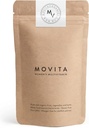 Movita Multivitamínico diário da mulher - Alimentos orgânicos fermentados inteiros para a energia melhorada, Imunidade & Vitalidade - Vegan, Sem glúten, Não-GMO - 30 dias de abastecimento (Eco-Friendly Refil Pouch)
