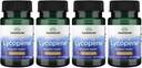 Swanson Lycopene - Natural Supplement Promote Health, Heart Health, & podporuje krvný tlak v rámci normálneho rozsahu - Pánske zdravotné doplnky - (60 Softgels) 4 balenie