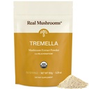 Real Mushrooms Tremella Mushroom Powder – Organic Tremella Extract from Fruiting Body – for Daily Wellness Routine – Vegan, Non-GMO, No Fillers – 150 Servings Mushroom Blend Supplements