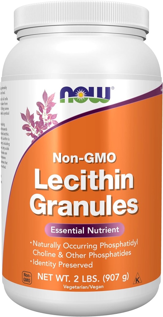 Ara menjars suplementaris, Lecithin Granules amb naturalitat Phosphatidyl Choline i altres Phosphatides, 2Pound