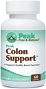 Csúcs Tiszta & Természetes Colon támogatás - Colon Cleanse és méregtelenítő kiegészítés emésztési egészség - Gut Health Support inulin és Senna Leaf Extracts - a Fiber, Prebiotics, és probiotikumok - 1 Pack