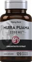 Piping Rock Muira Puama Root Extract for Men & Women | 120 Capsules | Non GMO, Gluten Free Supplement