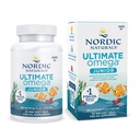 Nordic Naturals Ultimate Omega Jr., Strawberry - 90 Mini Soft Gels - 680 Total Omega-3s with EPA & DHA - Brain Health, Mood, Learning - Non-GMO - 45 Servings