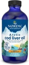 Nordic Naturals Arctic Cod Life Oil, Orange - 8 oz - 1060 mg Iš viso Omega- 3 s su EPA & DHA - Širdies ir smegenų sveikata, sveikas imunitetas, bendra sveikata - Non- GMO - 48 Paslaugos