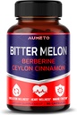 Melón amargo capsules - mellorado con Cinnamon de Berberine para Circulation Wellness e función inmune (90 Count (Pack of 1))