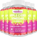 Ana Apple Cider Vinegar Gummies, Keto ACV Gummies 2000MG - Cleanse & Detox Diet, Green Tea ilə Max Strength ACV Gummies, Raspberry, B12 və Metabolik Sağlamlıq üçün Probiotiklər 5