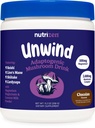 Nutricost Nutrizen PM Unwind Adaptogenic Mushroom Drink (Chocolate Flavored) 30 Servings - Includes Reishi, Lion's Mane, Shiitake, Cordyceps