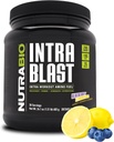 NutraBio Intra Black Bcaa Powder Amino Acid suplementari, Electrolyte i Hydration, Intra, Pre-out & Muscle Recobery, 20g Eaino Acidder, 5 glutminad- Bluebade, 30 Serv