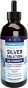 Alkaline Structured Silver Liquid 30ppm - Advanced Imunska podpora Tekočih kapljic - Extra Strength Colloidal Silver Mineral Supplements - Izdelano v ZDA (4 oz)