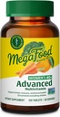MegaFood Women's 40+ Advanced Multivitamin for Women - Dr Formulated - B, Vitamin D3, Vitamin K2 & Choline - Enerji Metabolism, Beyin Sağlığı ve Bone Health - Vegetarian - 120 Tabs (60 hizmet)