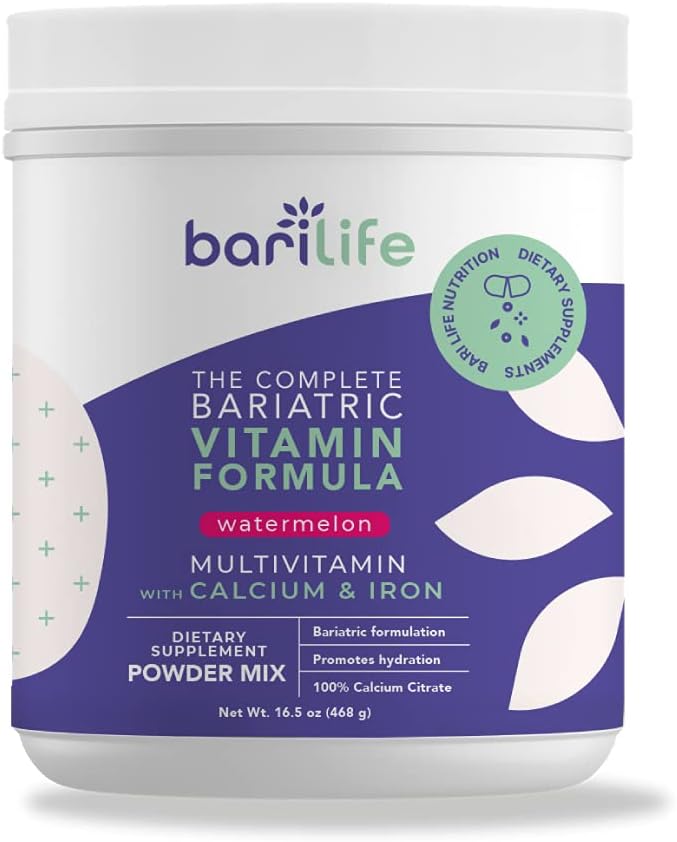 Bari Life Toly Bariatric - Datriary Supplement supplement citture, Culcumium, Commisvitain, Iron - Bariatric Internation for Gastricy Sleeves - (Valterelon, 60 Servering)
