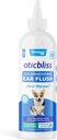 Vetnique Oticbliss Medicated Dog Ear infeksiya müalicəsi, Cat & Dog Ear Precision Solution üçün Antiseptic Ear Cleaner