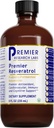 Premier Research Labs Resveratrol - Resveratrol 액체 보충, 트랜스 Resveratrol, 심장 건강 및 혈액 흐름, 노후화 지원, 티 스푼 당 180 mg - 8 Fl Oz
