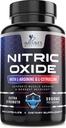 Nitric Oxide Booster Extra Strength - 3X Strength L-Arginine & Citrulline Supplement - Best Nitric Oxide Supplements for Men - Supports Muscle, Heart Health, Energy - Bottled in USA - 240 Capsules