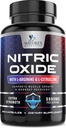 Nitric Oxide Booster Extra Strength 3000mg - 3X Strength L-Arginine & Citrulline, Beste Nitric Oxide Supplementen voor Mannen, Ondersteunt Spier, Hart Gezondheid, Energie Supplement, Gebotteld in de VS, 240 Capsules