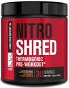 Jacked Factory NITROSURGE Shred Pre Workout Supplement - Energy Booster, Instant Strength Gains, Sharp Focus, Powerful Pumps - Nitric Oxide Booster & PreWorkout Powder - 30Sv, Orange Pineapple