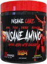 Insane Labz Insane Amino Hellboy Edition, BCAA energiával Focus Izom Recovery, Intra Workout Powder, 2 1 Elágazó lánc Amino Amino Powder, 30 Srvgs, Lemonade