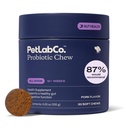 PetLab Co. Probiotic Chews for Dogs, 30 Soft Chews, Pork | 8-strain probiotic blend with prebiotics to support digestive health, skin and seasonal allergy support
