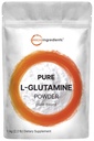 Pure L-Glutamine Powder, 2.2lbs (1kg) | Free Form Amino Acid | Unflavored Glutamine Supplement | Non-GMO, Vegan Friendly