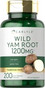 Carlyle Wild Yam Korzeń Kapsułki 124; 200 Hrabia 124; Non- GMO, Gluten wolny 124; Tradycyjny ekstrakt Herb