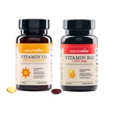NatureWise Vitamin D3 5000iu, B12 1000mcg Mental Clarity Energy Support Immune Health Non-GMO Gluten Free Olive Oil Softgels