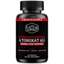 Black Forest Turkesterone Tongkat Ali Supplement 1000mg per Serving (Max Purity 95%) Turkesterone Supplement for Men (Tongkat Ali for Men Longjack 200:1) Similar to Tongkat Ali Fadogia Agrestis