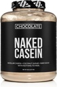 Naked Chocolate Caseïne - Chocolade Micellar Caseïne Proteïne - 5 pond Bulk, GGO-vrij, Glutenvrij, sojavrij, conserveringsvrij - Stimuleren spiergroei - Verbeteren herstel - 60 porties
